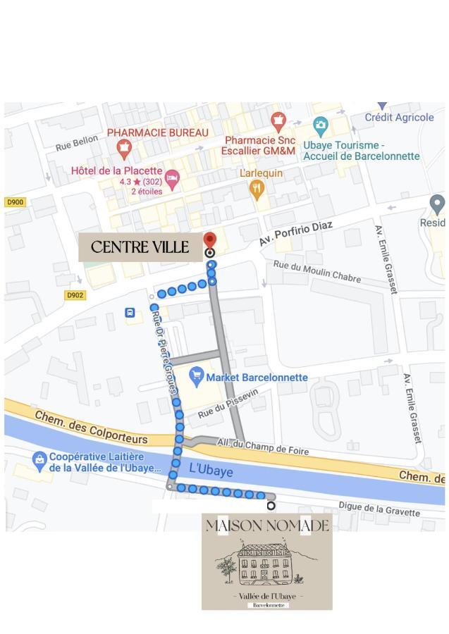 Studios Neufs - Coeur De Barcelonnette - Parking Prive מראה חיצוני תמונה